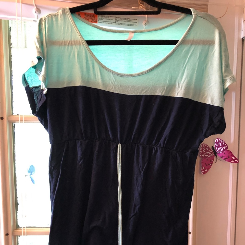 Color block top